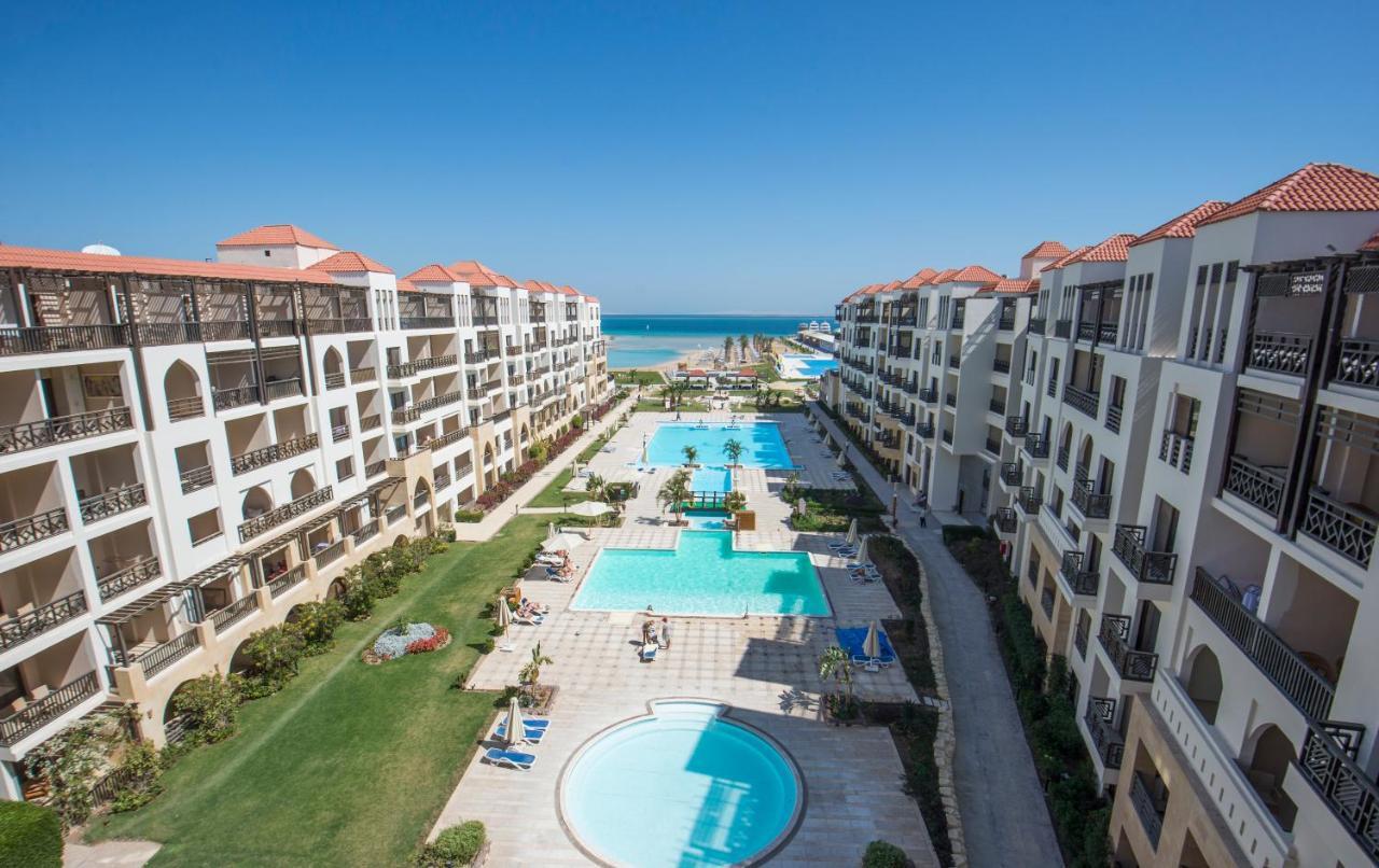 Premium Sea View 2 Bedrooms 2 Bathrooms Apartment Located Within Gravity Hotel & Aquapark Hurghada Exteriör bild