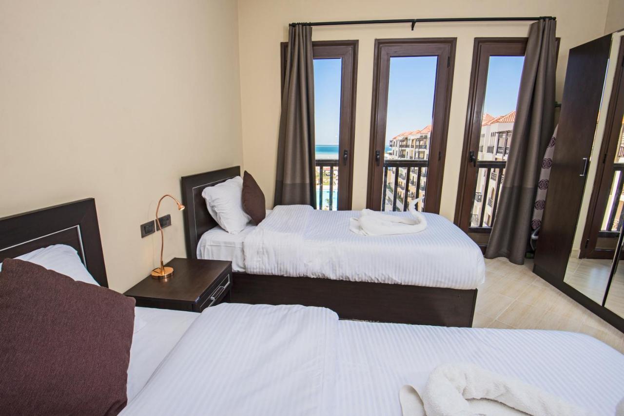Premium Sea View 2 Bedrooms 2 Bathrooms Apartment Located Within Gravity Hotel & Aquapark Hurghada Exteriör bild